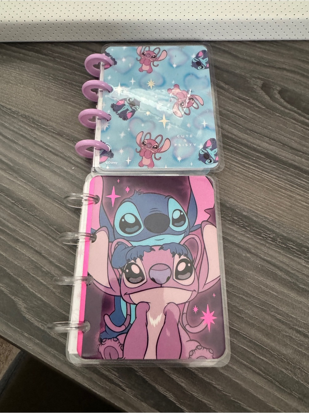 New happy planner stitch and angel micro notebooks